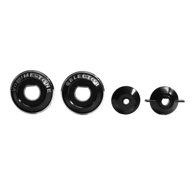 Trim Parts 1958 Chevrolet Full Size Car 4-Piece Radio Bezel Set W/Spacers - (2008)