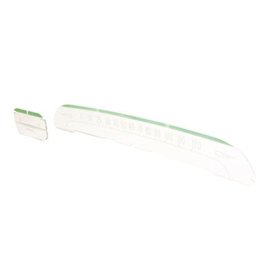 Trim Parts 1958 Chevrolet Full Size Car 6-Piece Instrument Lens Set - (2010)