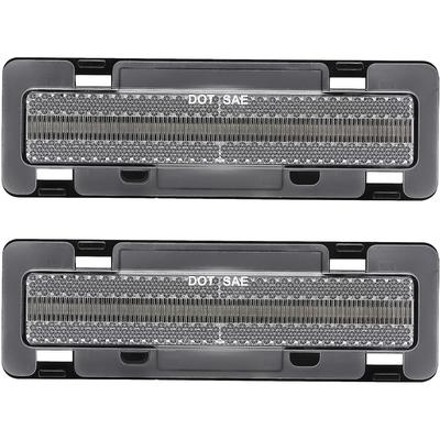 1982-92 Camaro, Firebird; Side Marker Lamp Set; Front; Clear Lens; Amber LEDs; Pair