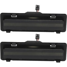 1982-92 Camaro, Firebird; Side Marker Lamp Set; Front; Smoked Lens; Amber LEDs; Pair