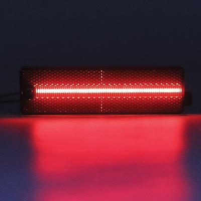 1993-02 Chevrolet Camaro; Side Marker Lamp Set; Rear; Smoked Lens; Red LEDs; Pair
