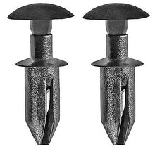 1982-2005 GM; Tail Light Lens, Body Side Molding Retainer; 7/16" Long Shaft; 3/8" Domed Head; Black Nylon; Pair