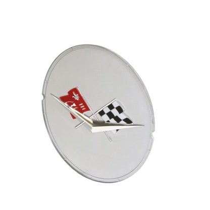 Trim Parts 1959-60 Chevrolet Car & El Camino Silver Spinner Emblem Insert, Each - (2050)