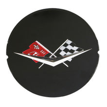 Trim Parts 1959-60 Chevrolet Car & El Camino Black Spinner Emblem Insert, Each - (2051)