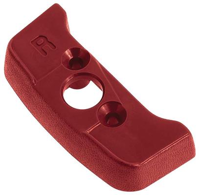 1974-81 Seat Belt Shoulder Guide Escutcheon; Firethorn Red; RH Passenger Side