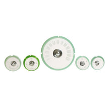 Trim Parts 1959-60 Chevrolet/El Camino 5-Piece Instrument Lens Set W/Wesclox Clock - (2067)
