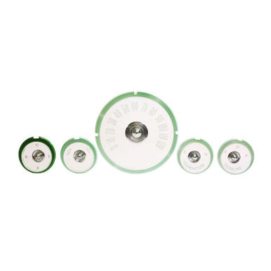 Trim Parts 1959-60 Chevrolet/El Camino 5-Piece Instrument Lens Set W/Borg Clock - (2067A)