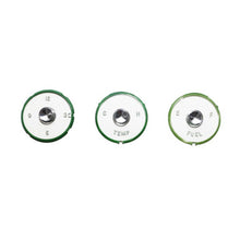 Trim Parts 1961-62 Chevrolet Full Size Car 4-Piece Instrument Lens Set W/Wesclox Clock - (2099)
