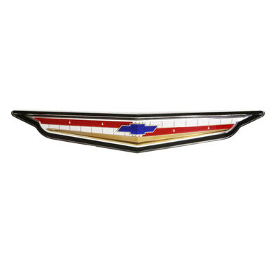Trim Parts 1961 Chevrolet Full Size Car "283 V-8" Front Grille Emblem, Each - (2101)
