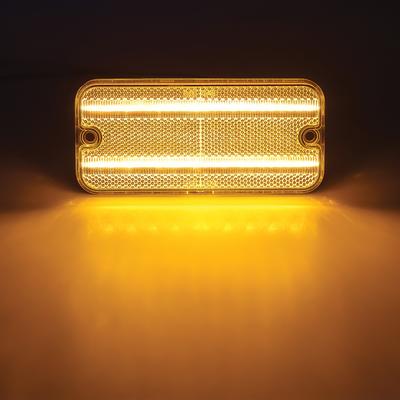 1968-72 Chevrolet, GMC Pickup, Suburban, Jimmy; Marker Lamp Set; Clear Lens; Red/Amber LED
