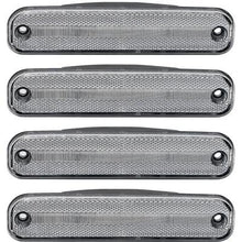 1973-80 Chevrolet, GMC Pickup, Suburban, Jimmy; Marker Lamp Set; Clear Lens; Red/Amber LED