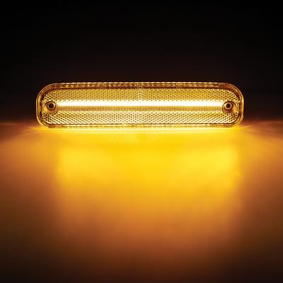 1973-80 Chevrolet, GMC Pickup, Suburban, Jimmy; Marker Lamp Set; Clear Lens; Red/Amber LED