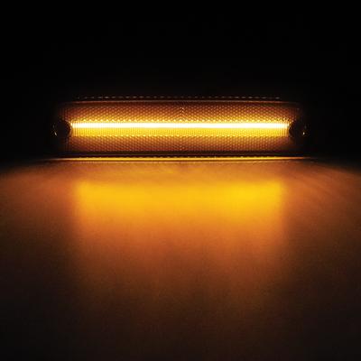 1973-80 Chevrolet, GMC Pickup, Suburban, Jimmy; Marker Lamp Set; Smoked Lens; Red/Amber LED