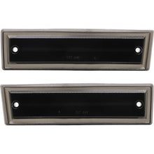 1981-91 Chevrolet, GMC Pickup, Suburban, Jimmy; Front Marker Lamp; Smoked Lens; Amber LED; Pair