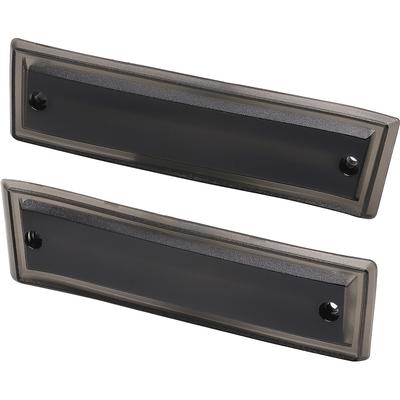 1981-91 Chevrolet, GMC Pickup, Suburban, Jimmy; Front Marker Lamp; Smoked Lens; Amber LED; Pair