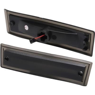 1981-91 Chevrolet, GMC Pickup, Suburban, Jimmy; Front Marker Lamp; Smoked Lens; Amber LED; Pair