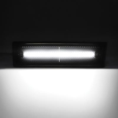 1981-91 Chevrolet, GMC Pickup, Suburban, Jimmy; Front Marker Lamp; Smoked Lens; White LED; Pair