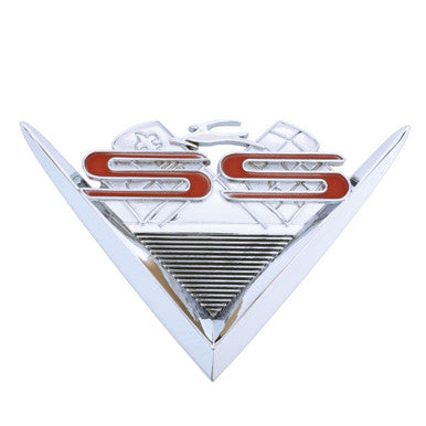 Trim Parts 1961 Chevrolet Impala "SS" Trunk Emblem W/Fasteners, Each - (2126)