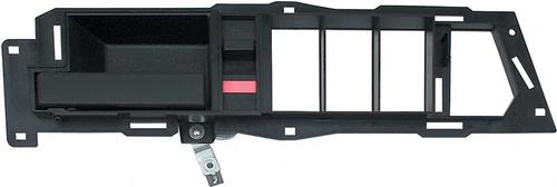 1988-89 Chevy, GMC C/K Pickup Truck; Inner Door Handle; Black; LH Driver Side