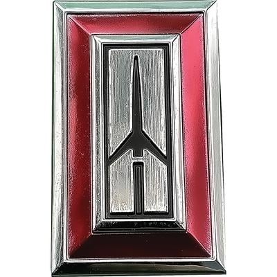 22506872 - 1981-88 Oldsmobile; Rocket Outer Door Emblem; Self Adhesive