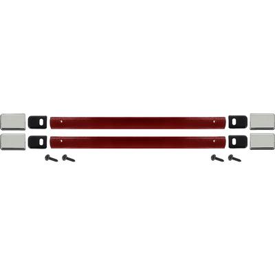 1981-91 Chevy, GMC Pickup, Blazer, Jimmy, Suburban; Door Pull Strap Set; With Hardware; RH and LH; Red