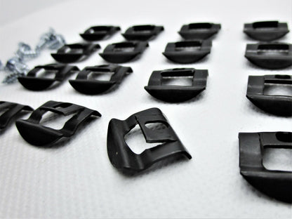 1968-1970 DODGE CORONET PLYMOUTH ROAD RUNNER HRDTOP REAR WINDOW MOLDING CLIP KIT