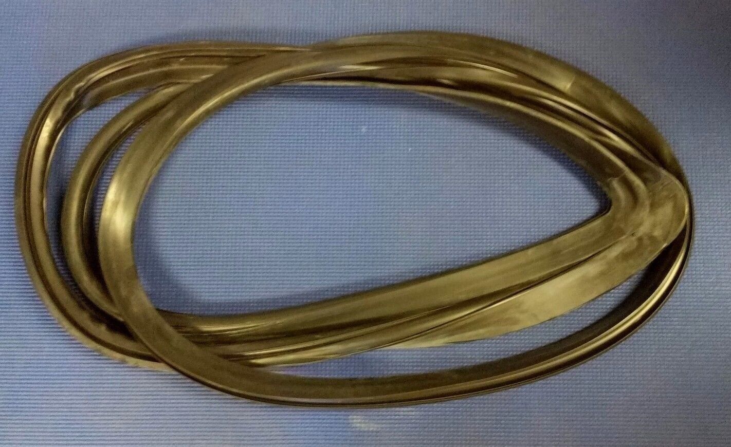 1971-1993 DODGE PLYMOUTH VAN FRONT WINDSHIELD RUBBER SEAL TAKES CHROME PLASTIC