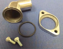 CHEVROLET CAMARO CHEVELLE SBC BBC 15 DEGREE SWIVEL POLISHED ALUMINUM WATER NECK