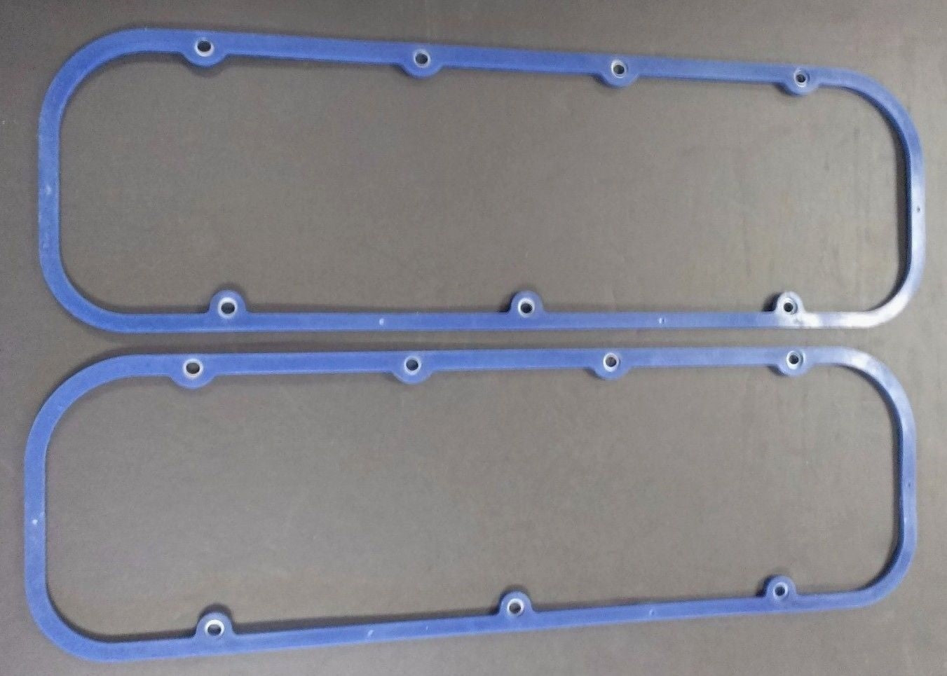 1965 -1985 CHEVROLET PICKUP TRK BBC BLUE SILICONE STEEL CORE VALVE COVER GASKETS