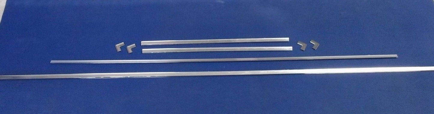 1967 PLYMOUTH BARRACUDA DODGE DART HARDTOP CHROME WINDSHIELD LOCKSTRIP MOLDING