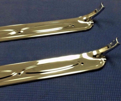 1960-1966 CHEVROLET GMC PICK-UP CHROME DOOR INTERIOR SILL PLATES SET