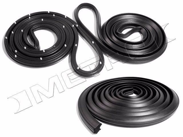 1962 - 1967 CHEVROLET NOVA CHEVY II 2DOOR SEDAN RUBBER WEATHER SEAL KIT NEW