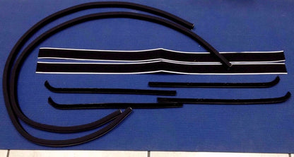 1955-1959 CHEVROLET PICKUP TRUCK COMPLETE 8PC RUN CHANNELS & WINDOWFELT SEAL KIT