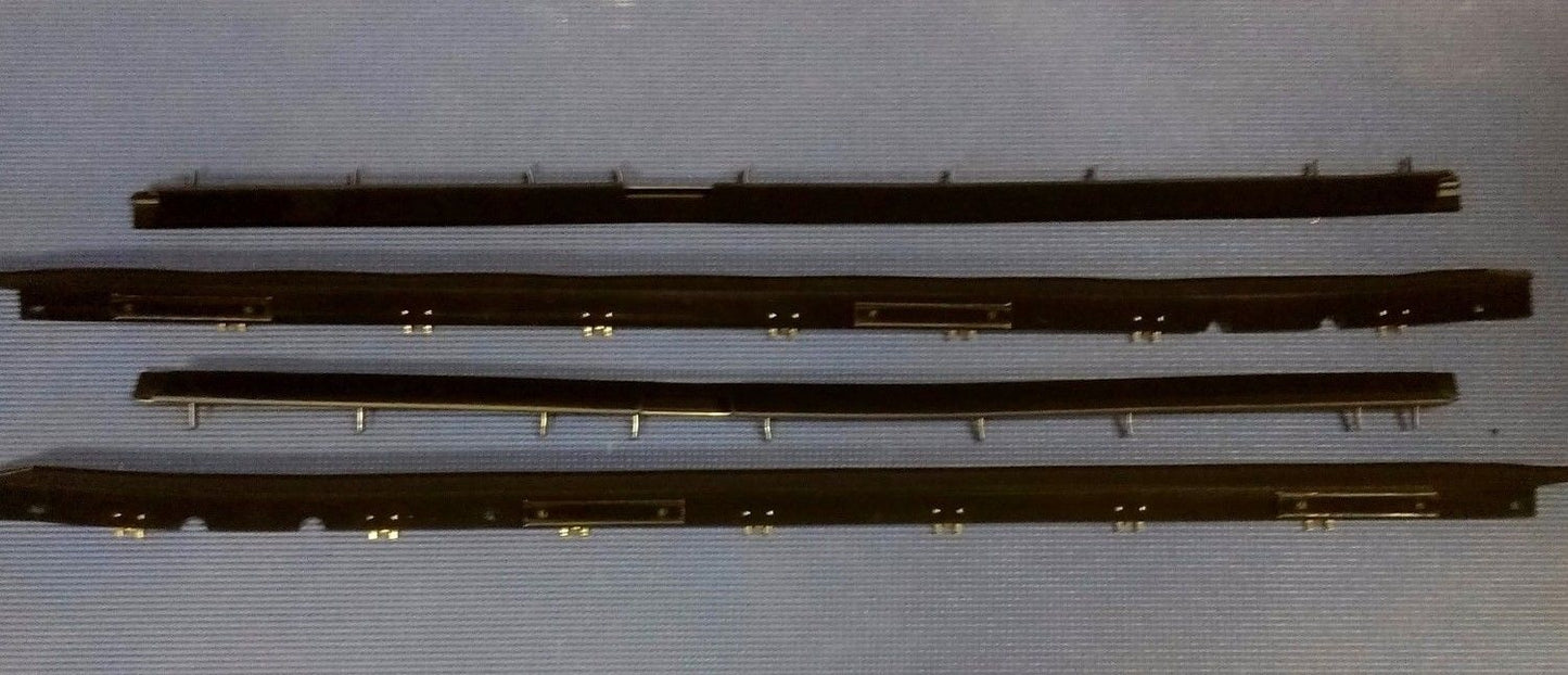 1990-1996 CHEVROLET CORVETTE DOOR WINDOW FELT BELTLINE RUBBER WEATHER SEAL KIT