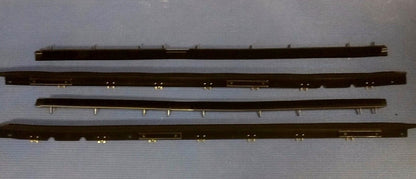 1990-1996 CHEVROLET CORVETTE DOOR WINDOW FELT BELTLINE RUBBER WEATHER SEAL KIT