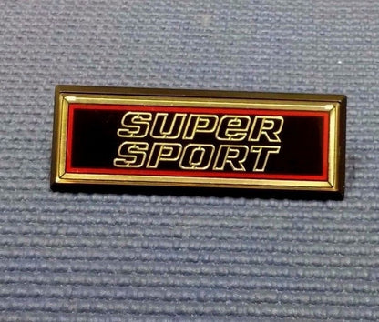 1981-1988 CHEVROLET EL CAMINO SUPER SPORT LOGO DASH PLATE EMBLEM TOP QUALITY