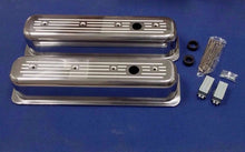 1987-1997 CHEVROLET GMC PICKUP TRUCK SML BLK TALL POLISHED ALUMINUM VALVE COVERS