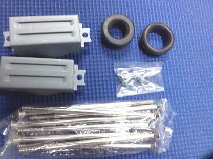 1987-1997 CHEVROLET GMC PICKUP TRUCK SML BLK TALL POLISHED ALUMINUM VALVE COVERS