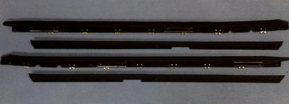 1984-1989 CHEVROLET CORVETTE DOOR WINDOW FELT BELTLINE RUBBER WEATHER SEAL KIT