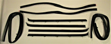 1973-1980 CHEVROLET GMC PICKUP TRUCK DOOR WINDOW FELT AND RUN CHANNEL SEAL SET