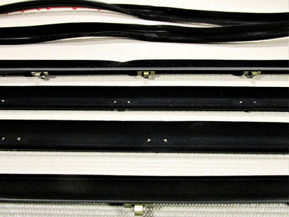1973-1980 CHEVROLET GMC PICKUP TRUCK DOOR WINDOW FELT AND RUN CHANNEL SEAL SET