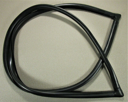 1982-1993 CHEVROLET S10 GMC S15 PICKUP TRUCK REAR WINDOW BLK RUBBER SEAL GASKET TOP VIEW