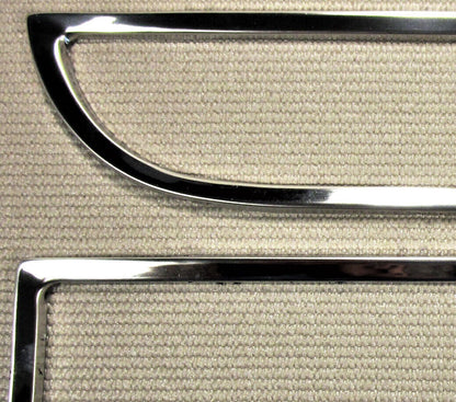 1970 - 1973 CHEVROLET CAMARO STANDARD PARK LAMP TRIM STAINLESS TRIM RING SET