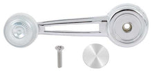 1972-73 Ford Mustang/Mercury Cougar; Window Crank Handle; With Clear Knob