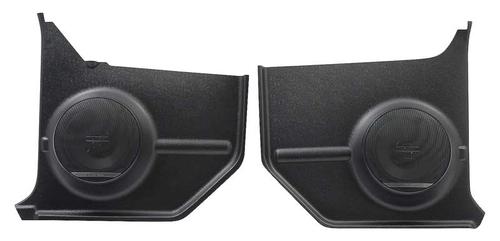 1965-66 Ford Mustang; Convertible; Kick Panels With Speakers; Kenwood; 120 Watts