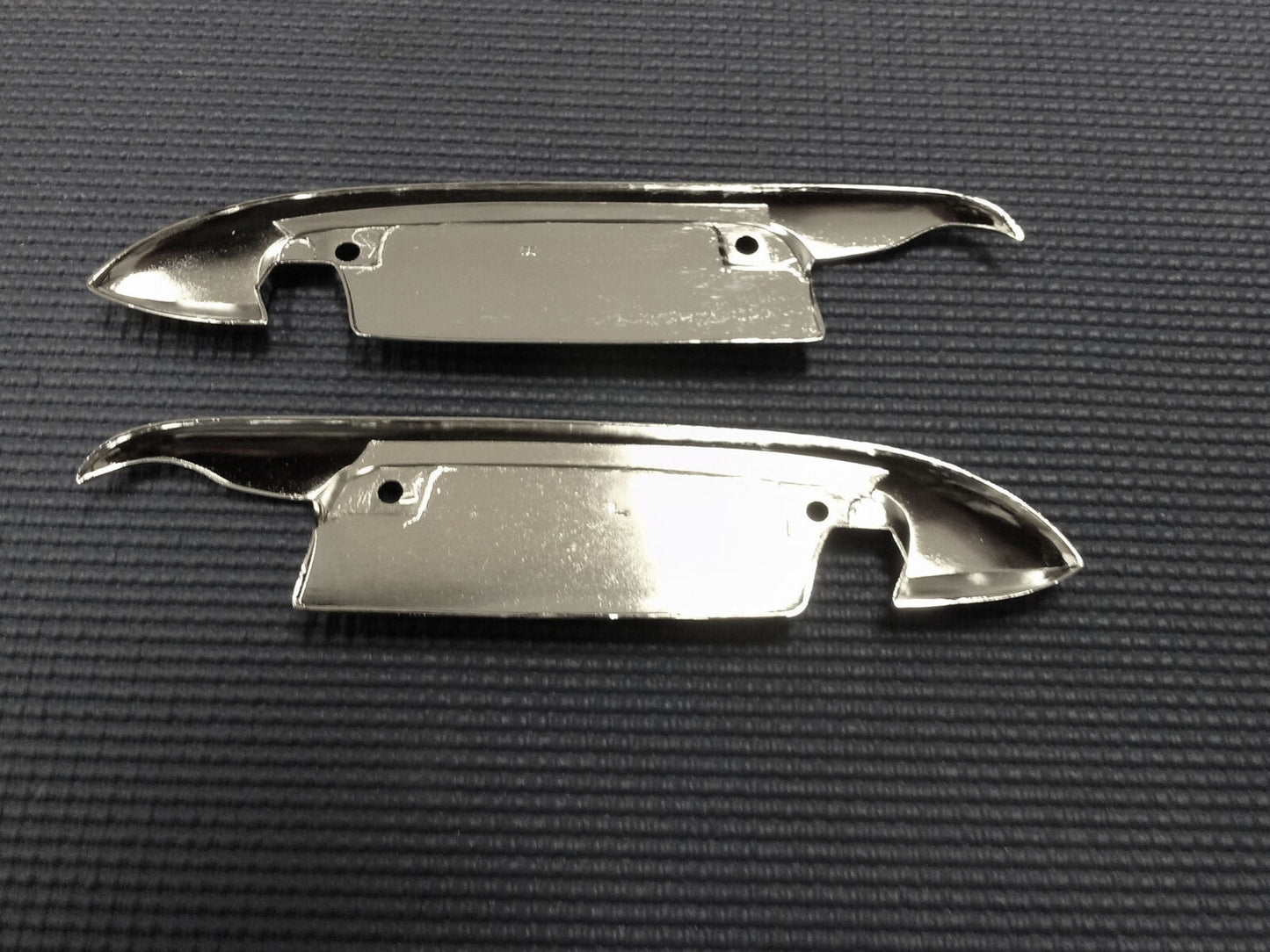 1952 - 1959 CHEVROLET GMC PICK-UP TRUCK CHROME DOOR HANDLE SCUFF PLATE SET NICE