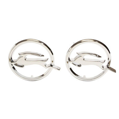 Trim Parts 1964 Chevrolet Impala Rear Quarter Panel Emblem W/Fasteners, Pair - (2350)