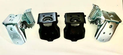 1970-1981 CHEVROLET CAMARO UPPER AND LOWER O.E. SPEC DOOR HINGE SET COMPLETE 4PC