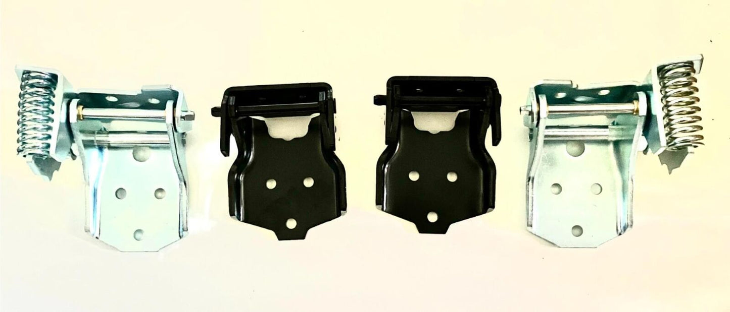 1970-1981 CHEVROLET CAMARO UPPER AND LOWER O.E. SPEC DOOR HINGE SET COMPLETE 4PC