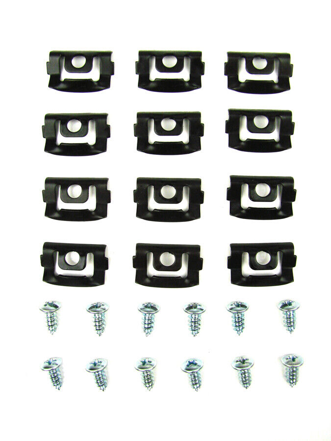 1970-1976 DODGE DART 2 DOOR COUPE REAR WINDOW MOLDING CLIP KIT
